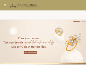 'tanishqgoldenharvest.co.in' screenshot