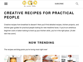 'thepracticalkitchen.com' screenshot