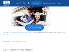 'driving-theory-test.com' screenshot