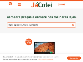 'jacotei.com.br' screenshot