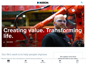 'kochind.com' screenshot