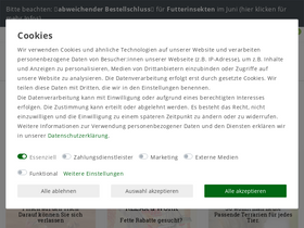 'reptilienkosmos.de' screenshot