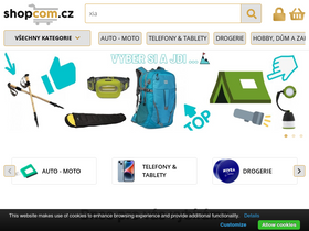 'shopcom.cz' screenshot