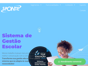 'sponte.com.br' screenshot