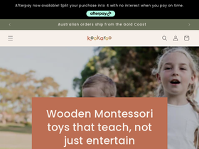 kookaroo.com.au homepage screenshot