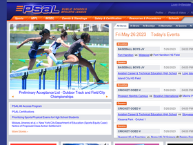 'psal.org' screenshot