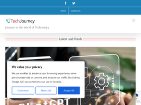 'techjourney.net' screenshot