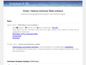 'scripture4all.org' screenshot