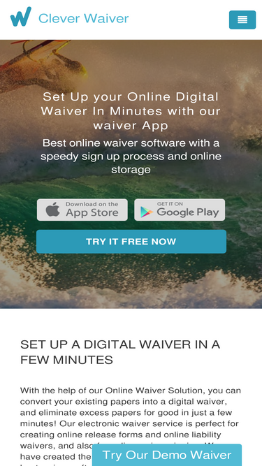 cleverwaiver.com