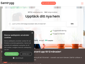 'samtrygg.se' screenshot