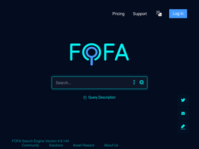 'fofa.info' screenshot