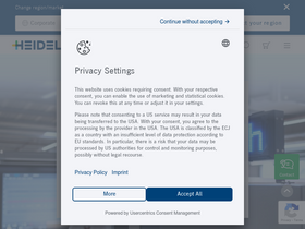 'heidelberg.com' screenshot