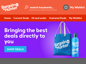 'bargainhunteruk.co.uk' screenshot