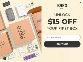 BREO BOX website screenshot