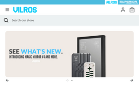 'vilros.com' screenshot