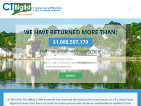 'ctbiglist.com' screenshot