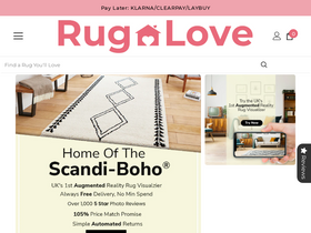 'ruglove.co.uk' screenshot