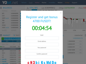 'yobitex.net' screenshot