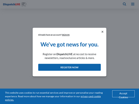 'dispatchlive.co.za' screenshot