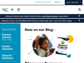 'chpl.org' screenshot