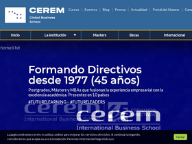 'cerem.es' screenshot