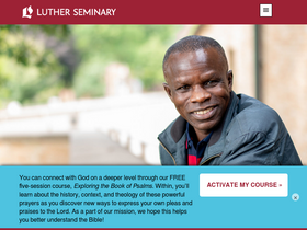 'luthersem.edu' screenshot