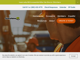 'sunshine811.com' screenshot