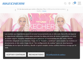 'skechers.es' screenshot