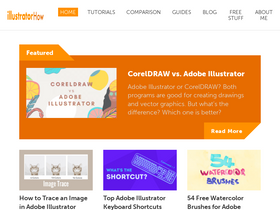 'illustratorhow.com' screenshot