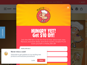 'macromike.com.au' screenshot