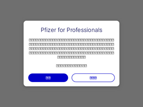 'pfizerpro.jp' screenshot