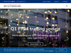 'whitbread.co.uk' screenshot
