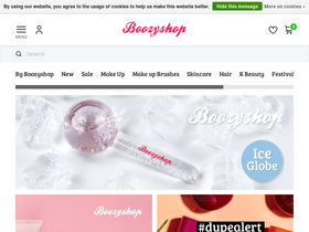 'boozyshop.com' screenshot