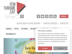 'femturisme.cat' screenshot