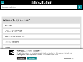 'wellnessacademie.com' screenshot