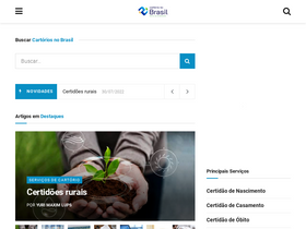 'cartorionobrasil.com.br' screenshot