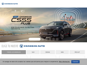 'changan.com.pe' screenshot