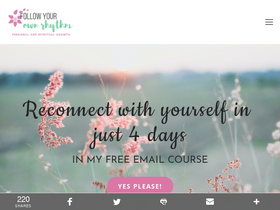 'followyourownrhythm.com' screenshot