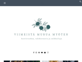 'viimeistamuruamyoten.com' screenshot