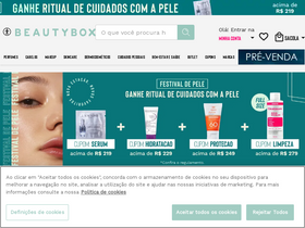 'beautybox.com.br' screenshot