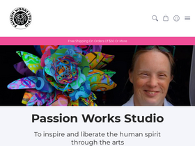 passionworks.org homepage screenshot
