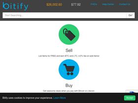 'bitify.com' screenshot