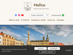 'horice.org' screenshot