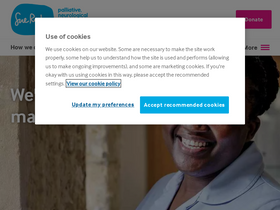 'sueryder.org' screenshot