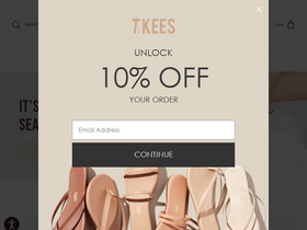 'tkees.com' screenshot
