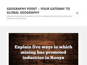 'geographypoint.com' screenshot