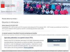 ffa.uni-lj.si