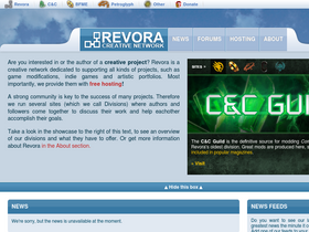 'revora.net' screenshot