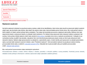 'lifee.cz' screenshot