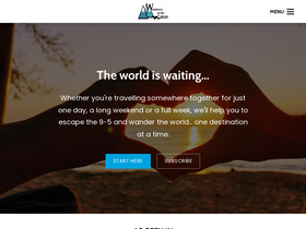 'wandereroftheworld.co.uk' screenshot